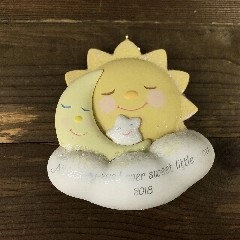 HALLMARK KEEPSAKE ORNAMENT ALL STARRY-EYED OVER YOU 2018‎ Christmas Holidays